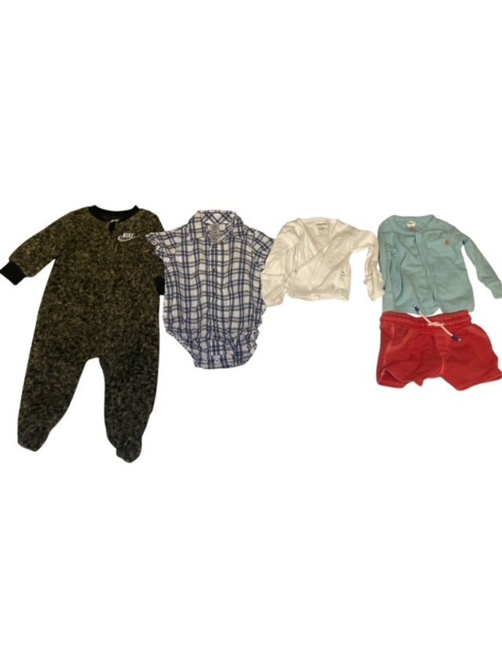Baby Clothes Lot 6 Months Nike Carter’s Bundle Bodysuit Shorts 6M Boy Girl